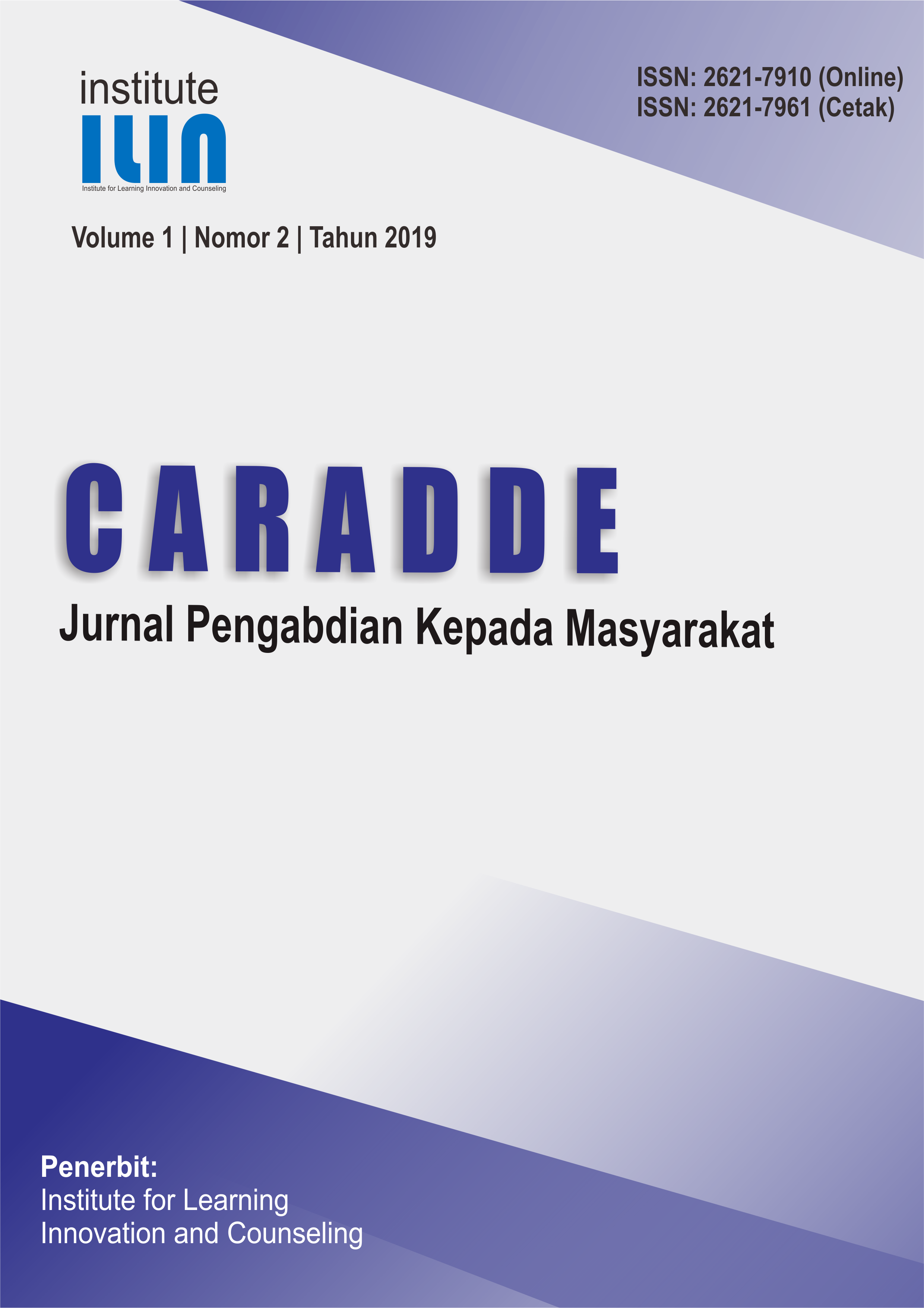 sampul jurnal caradde